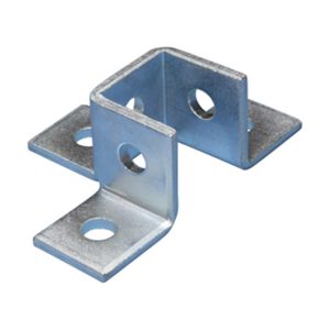 nVent Caddy W190000EG Six Hole Corner Connector, 3-Way