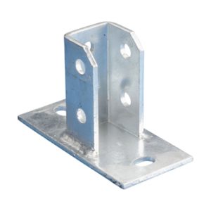 nVent Caddy ZGA512 Rectangular Post Base Plate, 3.94 x 6.3 x 3.15in