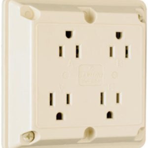 Legrand 415I Pass And Seymour Quad Receptacle 15A 125V