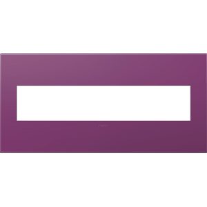 Legrand AWP5GPL1 Pass And Seymour Plum 5-Gang Wall Plate