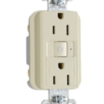 Legrand RF26252CHLA Pass And Seymour Plugload RF Receptacle 15A Half Control