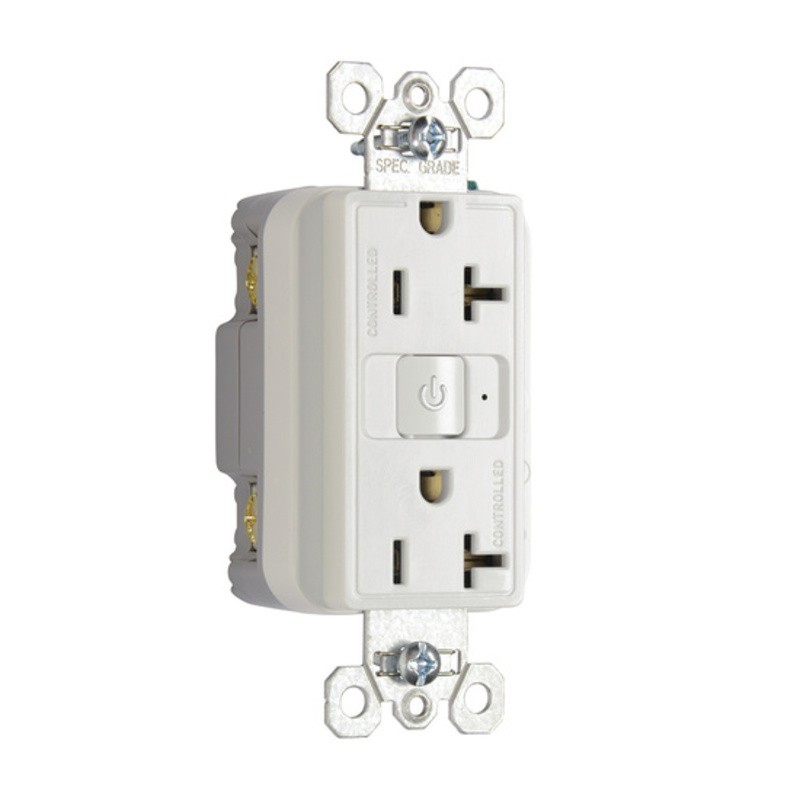 Legrand RF26352CD Pass And Seymour Plugload RF Receptacle 20A Dual Control