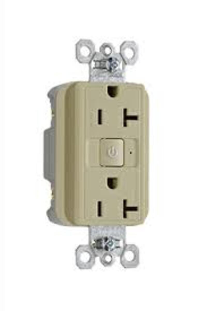 Legrand RF26352CD Pass And Seymour Plugload RF Receptacle 20A Dual Control