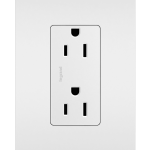 Legrand 885TRWRI Pass And Seymour Radiant 15A/125V Weather-Resistant Duplex Receptacle Ivory