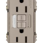 Legrand 1597NTLTRDBCC4 Pass And Seymour Radiant Self-Test Tamper-Resistant Receptacle/Nightlight GFI 15A Nickel