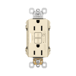 Legrand 1597TRALA Pass And Seymour Radiant Self-Test Tamper-Resistant Alarm GFCI 15A 125V