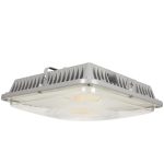 ESL Vision ESL-CP-3060W-43050-GR-PC 30/40/60W Wattage Adjustable Canopy, 30/40/50K Kelvin Adj.