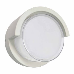 Westgate LRS-F-MCT-C90-WH Manufacturing Outdoor IP65 Double Lens 12W 120V 650Lm 90 CRI Select20Energy Star T24 White