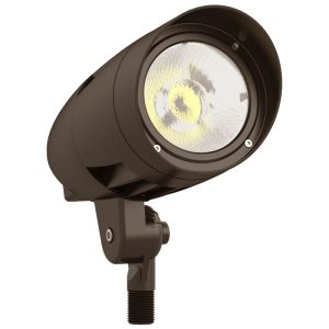 Westgate FLDX-LG-30-50W-MCTP-BR Manufacturing LED X-GEN Bullet Flood Light 120-277V 30-50W Select 35-Degree Bronze