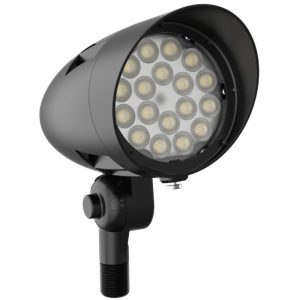 Westgate FLDX-MD-10-30W-30K-BK Manufacturing LED X-GEN Bullet Flood Light Wattage Selectable 60 Degree Beam Angle