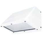 ESL Vision ESL-FCWP-45W-130-WH Full Cut Off Wall Pack Series, 45 Watts, 120-277V, 143 LM/W, White Body