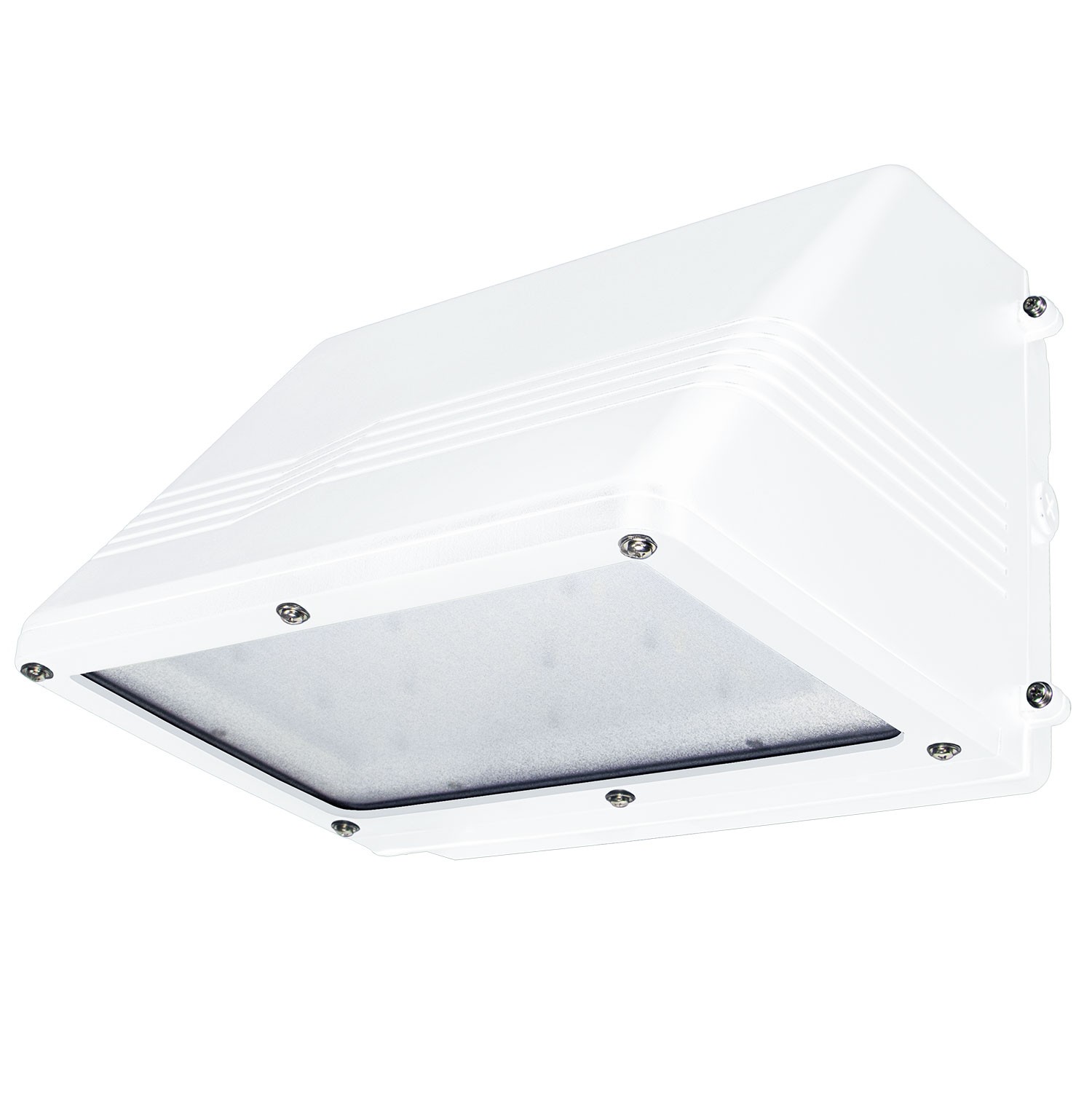 ESL Vision ESL-FCWP-60W-130-WH Full Cut Off Wall Pack Series, 60 Watts, 120-277V, 146 LM/W, White Body