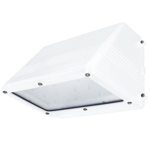 ESL-FCWP-120W-130-WH Full Cut Off Wall Pack Series, 120 Watts, 120-277V, 143 LM/W, White Body