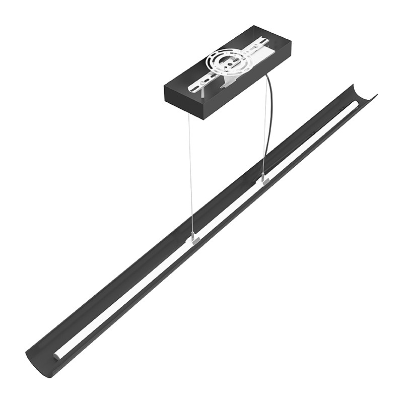 Westgate SCP-8FT-40-60W-MCTP-BK Manufacturing 8 Foot Decorative Linear Direct Or Indirect CCT 0-10V Dimming Black