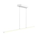 Westgate SDTL-8FT-40-60W-MCTP-BK Manufacturing 8 Foot Linear Tube Decorative Suspended Light Wattage/CCT Selectable 0-10V Black