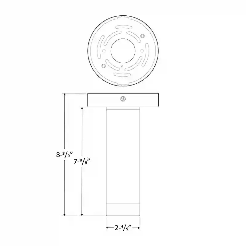Westgate CMC3-MCTP-DD-WH Manufacturing 3 Inch Ceiling Mount Cylinder 5W/7W/9W CCT Triac And 0-10V Dimming