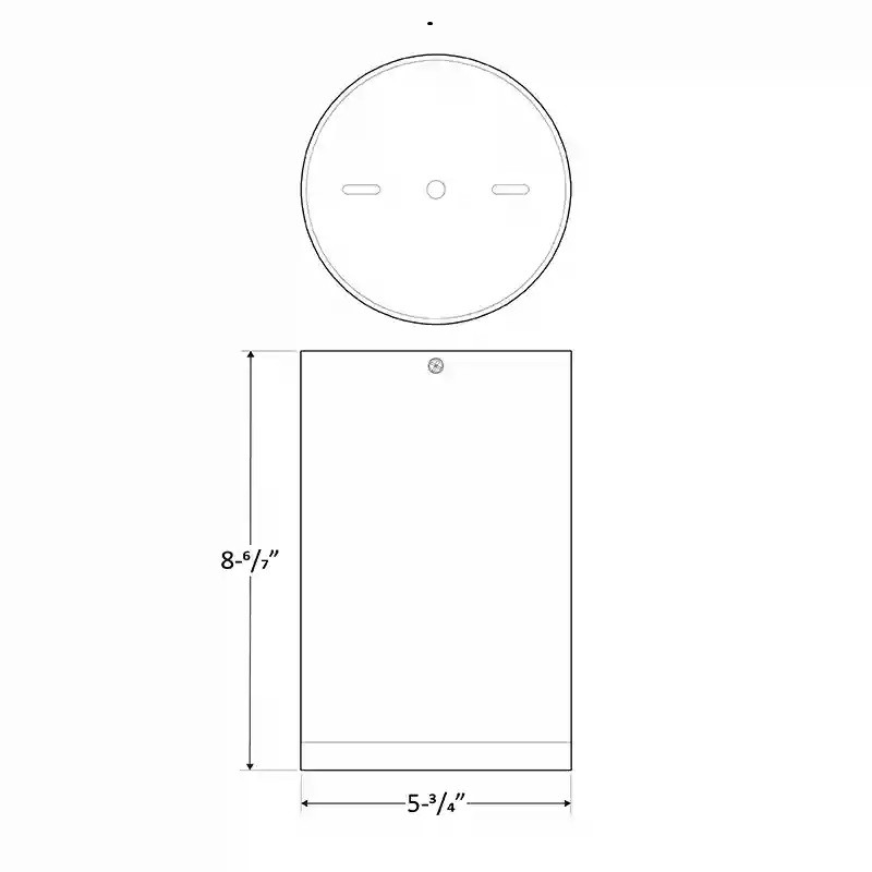 Westgate CMC6-MCTP-DD-WH Manufacturing 6 Inch Ceiling Mount Cylinder 12W/16W/20W CCT Triac And 0-10V Dimming