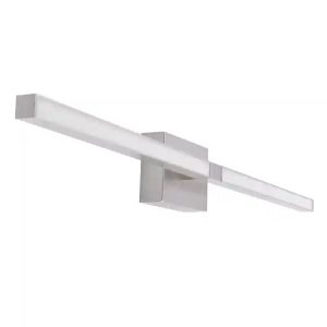 Westgate LVS-36-MCT5-BN Manufacturing Rotatable LED Slim Vanity 36 Inch LED 30W CCT Selectable 2100Lm Dimmable Brushed