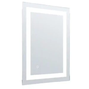 Westgate LMIR-18-2436-MCT-DF Manufacturing LED Mirror 24X36X1.37 Inch 120V 44W CCT Selectable 90 CRI Dimmable With Defogger