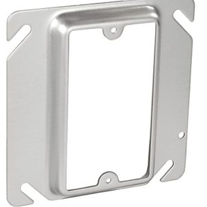 Garvin Southwire 4 Square Device Ring One Gang 1/2 Inch Raised (52C13)