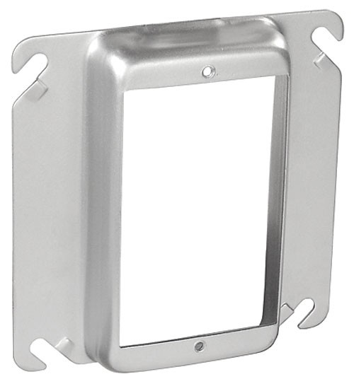 Garvin Southwire 4 Square One Gang Device Ring 5/8 Inch Raised (52C14-5/8)