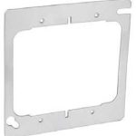 Garvin Southwire 4 Square Two Gang Device Ring Flat (52C20A)