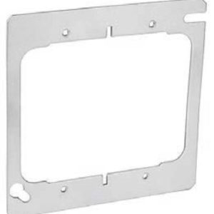 Garvin Southwire 4 Square Two Gang Device Ring Flat (52C20A)