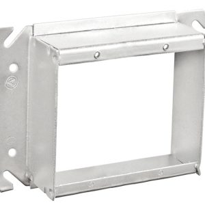 Garvin Southwire 4 Square Two Gang Device Ring Welded 1-1/4 Inch Raised (52C21SQ)