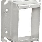 Garvin Southwire 4 Square One Gang Device Ring Welded 1-1/2 Inch Raised (52C22SQ)