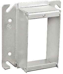 Garvin Southwire 4 Square One Gang Device Ring Welded 1-1/2 Inch Raised (52C22SQ)