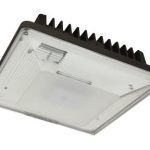 MaxLite CPL52BUP40B LED LOW PROFILE CANOPY GEN B 52W, 120-277V, PARKING DISTRIBUTION, 4000K, BRONZE