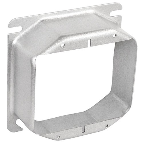 Garvin Southwire 4 Square Two Gang Device Ring 1-1/2 Inch Raised (52C24)