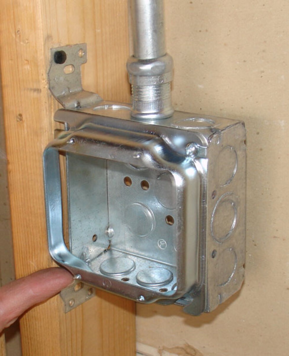 Garvin Southwire 4 Square Two Gang Device Ring 1-1/2 Inch Raised (52C24)