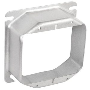 Garvin Southwire 4 Square Two Gang Device Ring 2 Inch Raised (52C25)