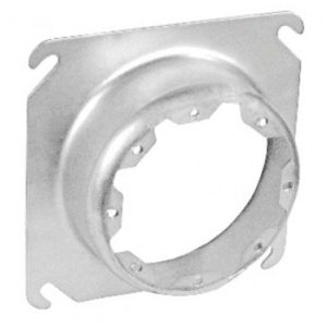 Garvin Southwire 4 Square To Round Device Ring 5/8 Inch Raised Dual Direction 8-32 Device Mounting TABS (EXR-5/8)