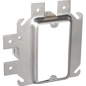 Garvin Southwire 4 Square Raised One Gang Prefab Box Mount Device Ring For 5/8 Inch Dry Wall (SLR-158)