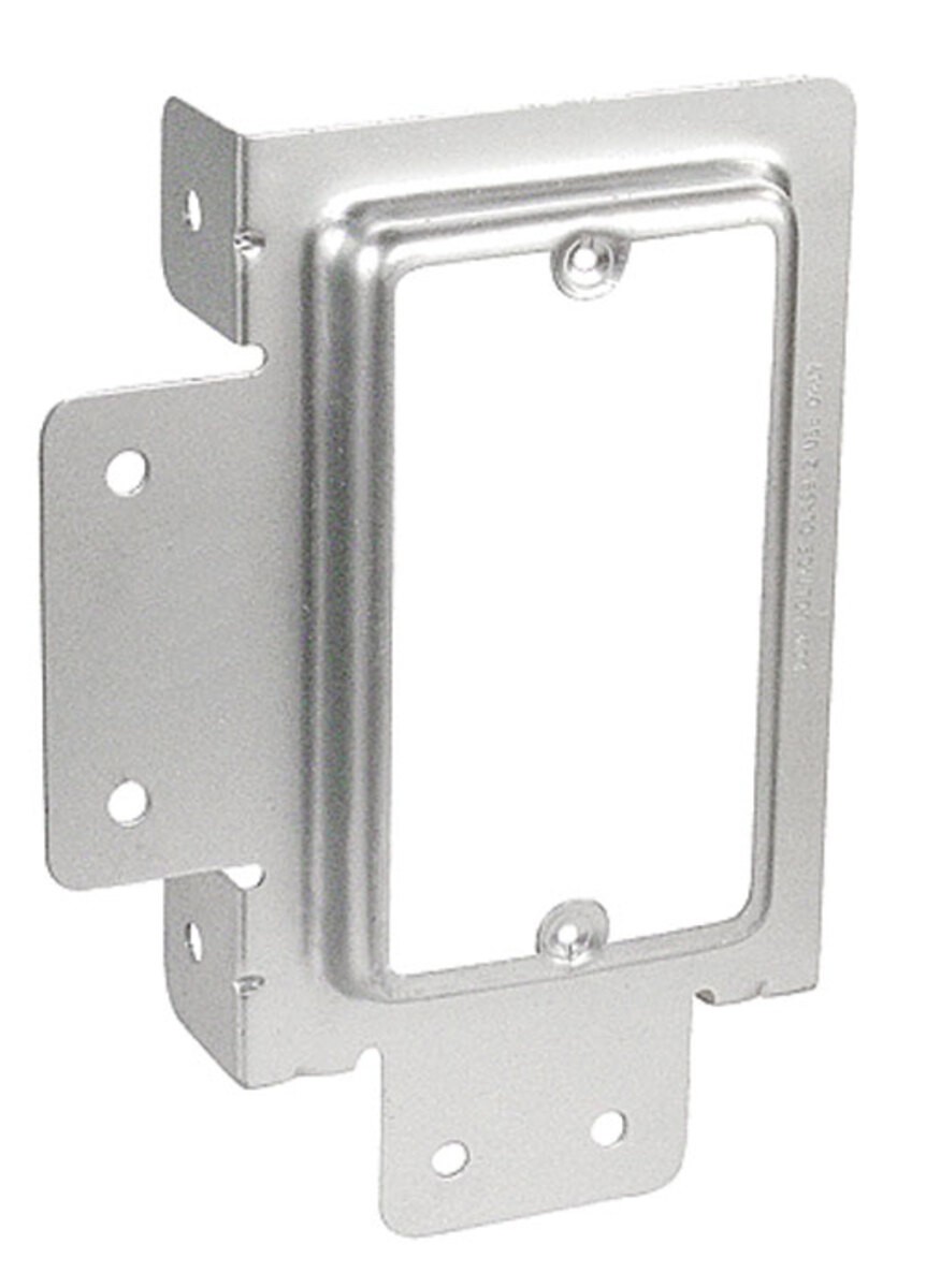 Garvin Southwire Light Gauge Steel One Device Opening Mounting Bracket For 1/2 Inch Or 5/8 Inch Dry Wall (SLR-1-EV)
