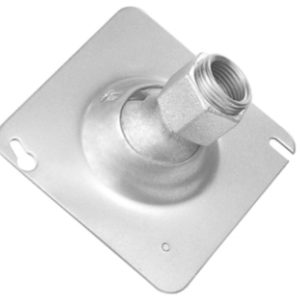 Garvin Southwire 4 Inch Square Swivel Fixture Hanger Cover With Ground Wire Pre-Installed For 1/2 Inch (GSC-5075)