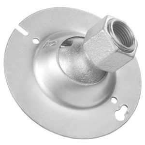 Garvin Southwire 4 Inch Round Swivel Fixture Hanger Cover With 1/2 Inch Pipe For Round/Octagon Box And Ring (SC-50R)
