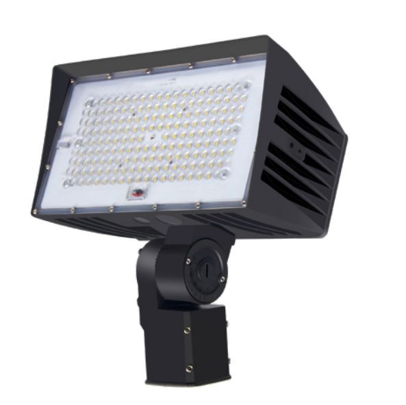 MaxLite FML120UW-50BSKPR7 FLOODMAX LARGE: 120W 120-277V WIDE 5000K BRONZE W/ SLIPFITTER KNUCKLE MOUNT AND 7-PIN RECEPTACLE