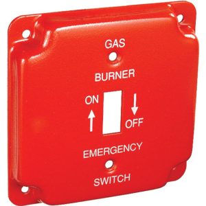 Garvin Southwire 4 Square Emergency On/Off Toggle Switch Cover For Gas Powered Applications (BP-1935)