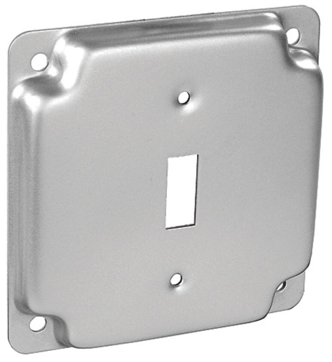 Garvin Southwire 4 Inch Square 1/2 Inch Raised Toggle Switch Industrial Surface Cover (G1935)