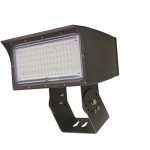 MaxLite FMM50UN-50BTSPC FLOODMAX MEDIUM: 50W 120-277V NARROW 5000K BRONZE W/ TRUNNION SWIVEL MOUNT AND BUTTON PHOTOCELL