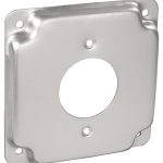 Garvin Southwire 4 Inch Square 1/2 Inch Raised 20 Amp Receptacle 1.594 Inch Industrial Surface Cover (G1942)