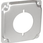 Garvin Southwire 4 Inch Square 1/2 Inch Raised 30-50 Amp Receptacle 2.141 Inch Diameter Industrial Surface Cover (G1944)