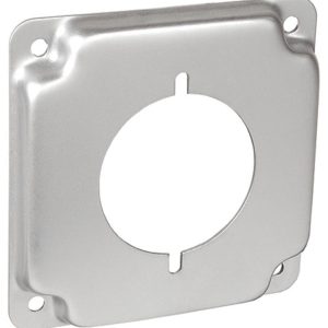 Garvin Southwire 4 Inch Square 1/2 Inch Raised 30-50 Amp Receptacle 2.141 Inch Diameter Industrial Surface Cover (G1944)