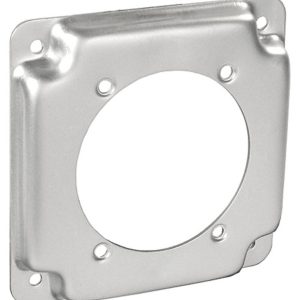 Garvin Southwire 4 Inch Square 1/2 Inch Raised 30-50 Amp Receptacle 2.441 Inch Diameter Industrial Surface Cover (G1949)