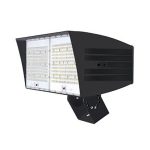 MaxLite FMX310HW-40BTSRPC FLOODMAX XLARGE: 310W 347-480V WIDE 4000K BRONZE W/ TRUNNION SWIVEL MOUNT AND 3-PIN RECEPTACLE