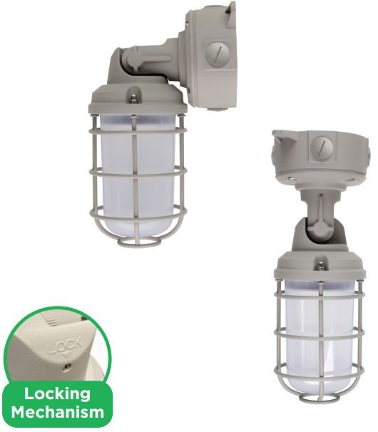 MaxLite JJX20UCS 20W JELLY JAR, UNIVERSAL CEILING AND WALL MOUNT, 120-277V, 3000K/4000K/5000K CCT SELECTABLE, FROSTED PC LENS