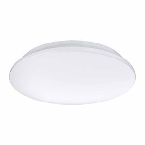 Westgate FCRB-16-MCT5-SEN Flush-Mount Cloud Fixture With Motion Sensor Round 15.5 Inch 20W 1500Lm CCT